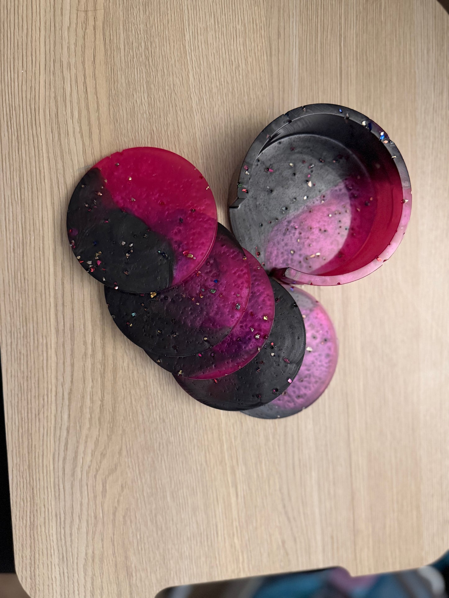 Multicolored coaster - Set
