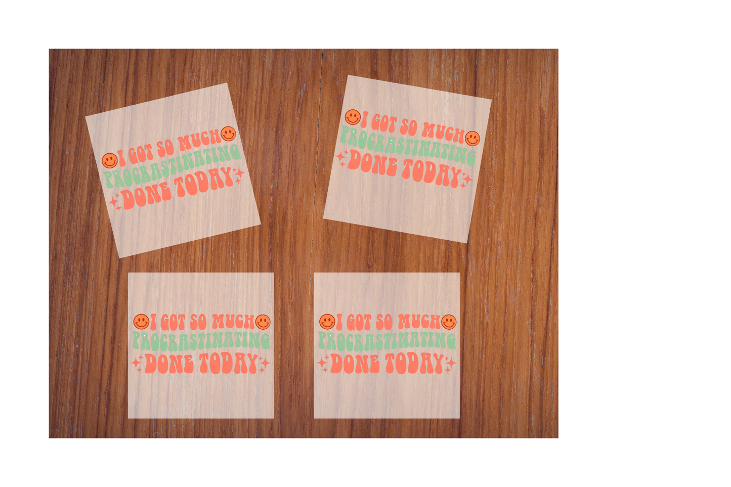 I got so much procrastinating done today