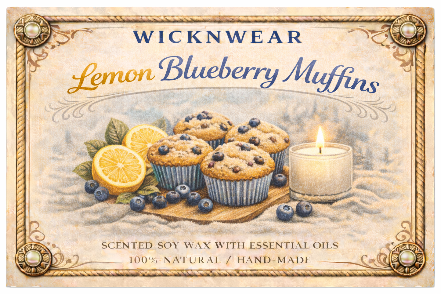 Lemon Blueberry Muffins