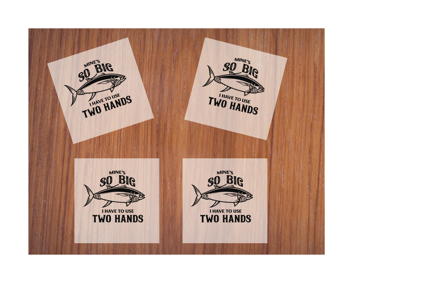 Mines so big I have to use two hands