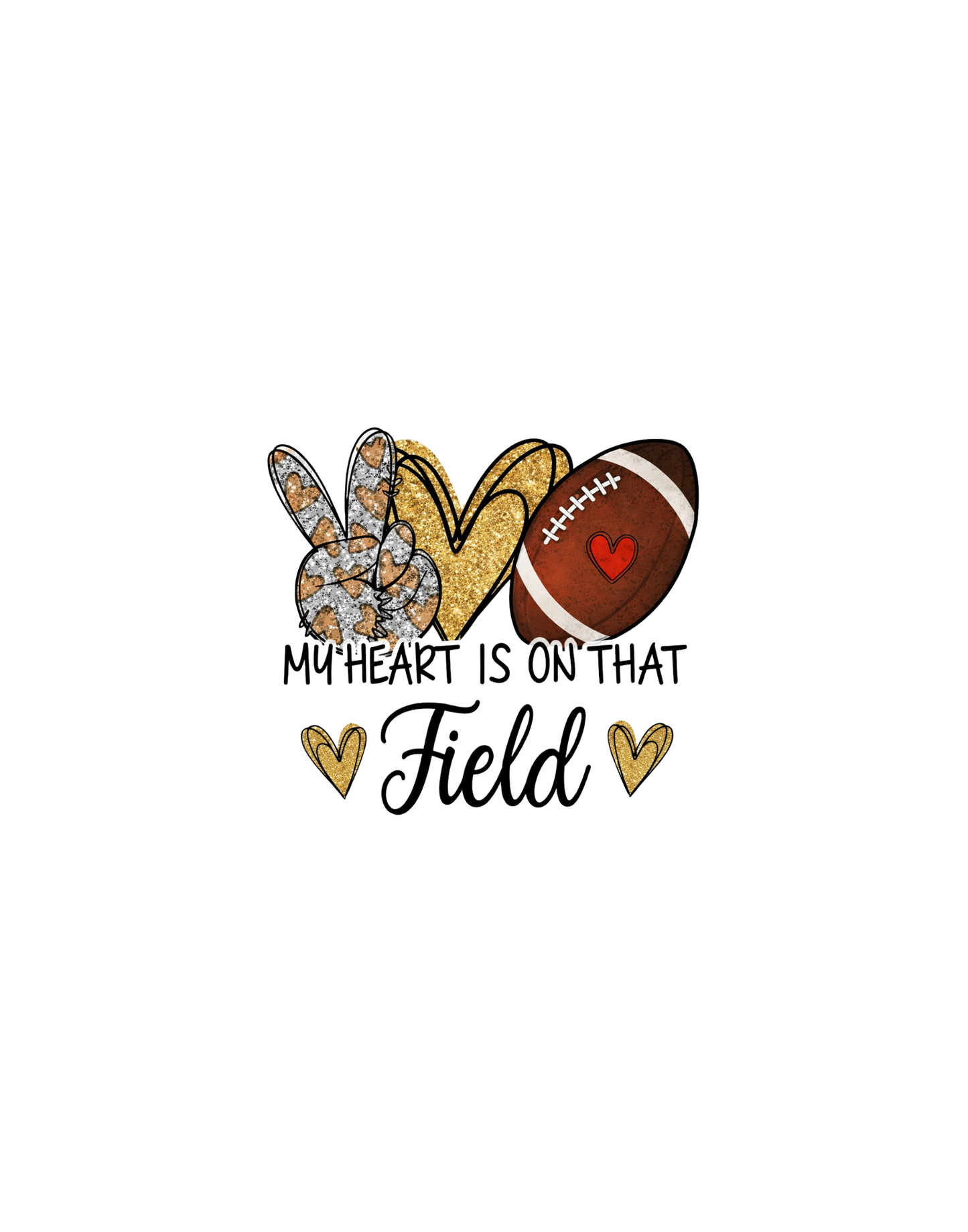 My heart is on that field