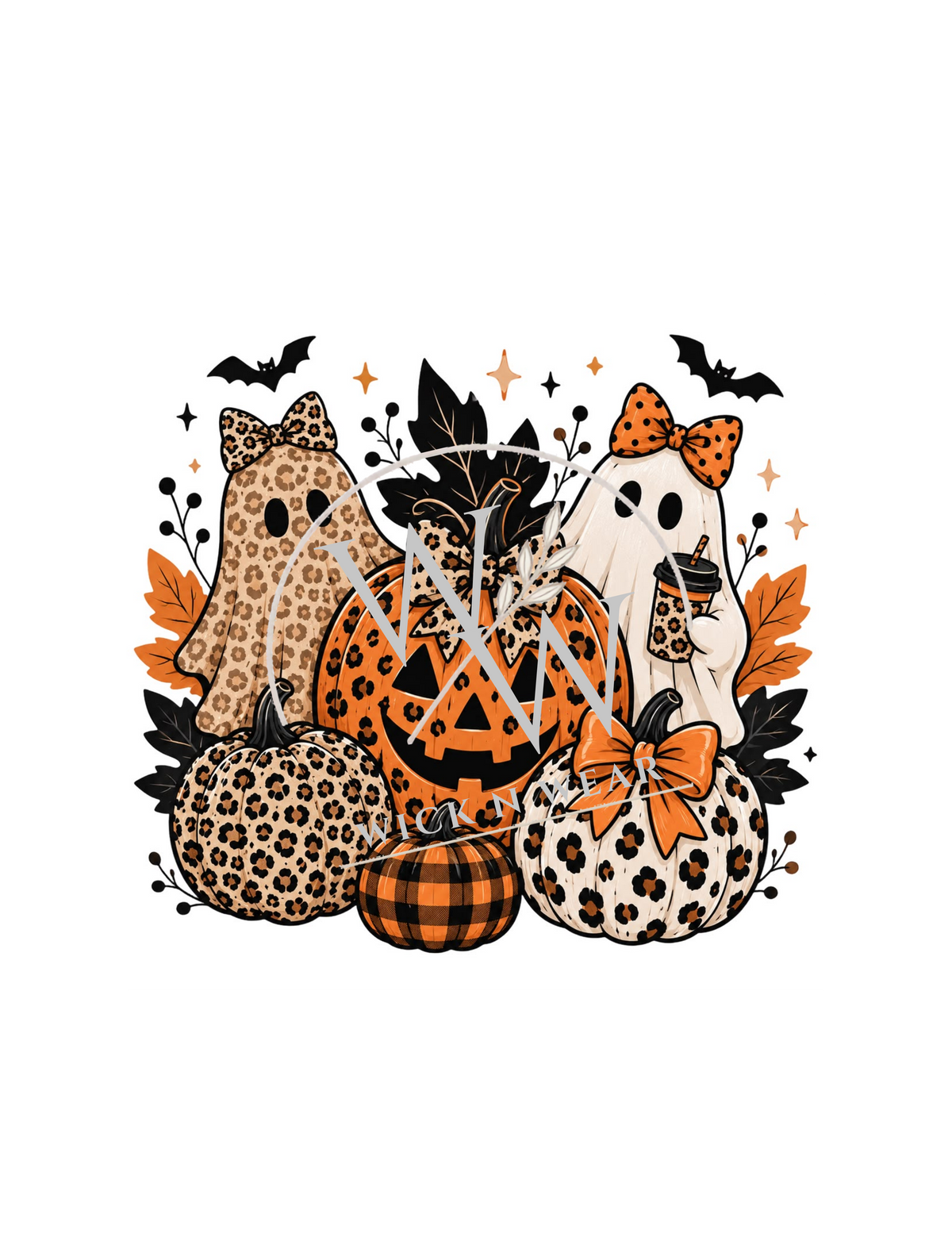 Pumpkin & Ghost