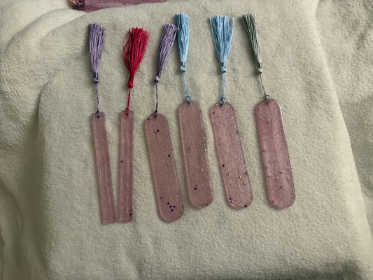 Glitter Bookmarks