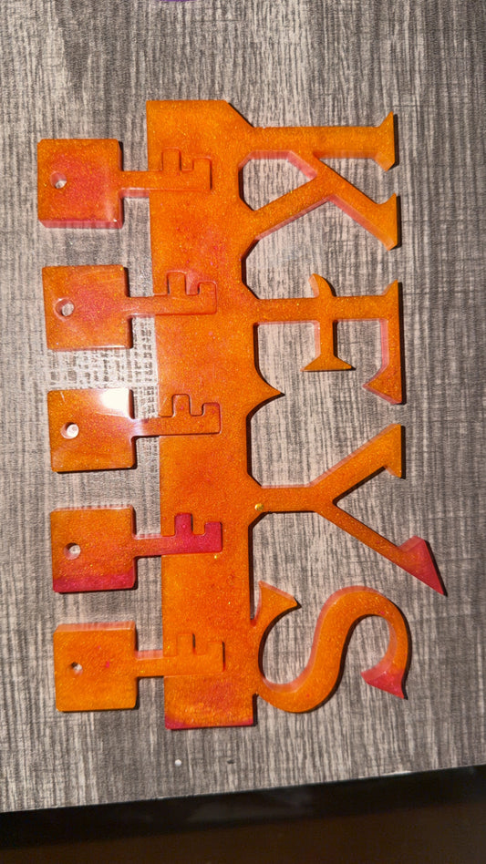 Multi Color ‘Keys’ keys holder