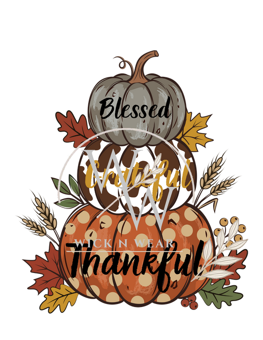 Blessed - Grateful - Thankful