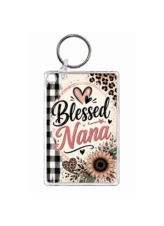 Blessed Nana  - Key Chain