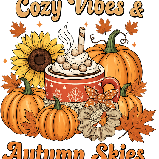 Cozy vibes and Autumn skies