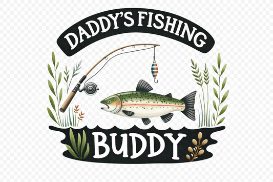 Daddy's fishing buddy