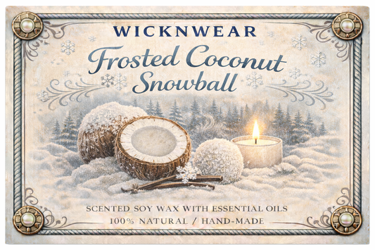 Frosted Coconut Snowball