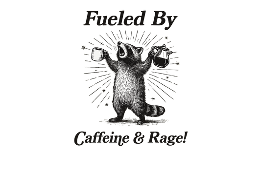 Fueled by Caffeine and rage