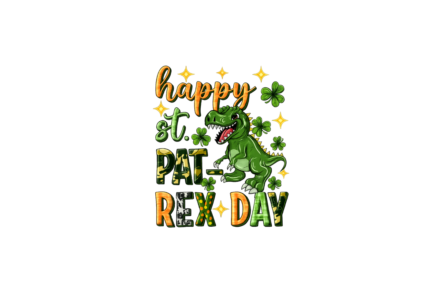 Happy St. Pat-Rex Day