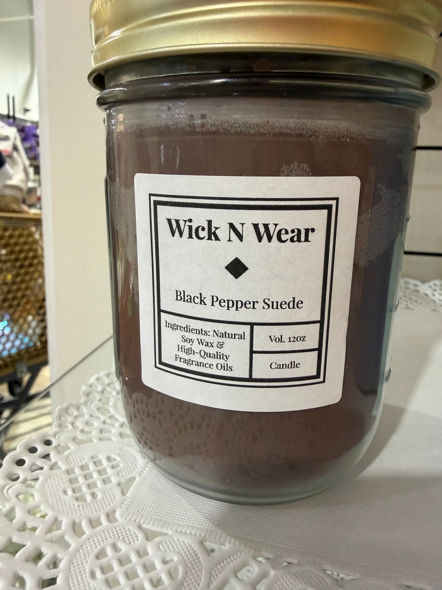 Black Pepper & Suede