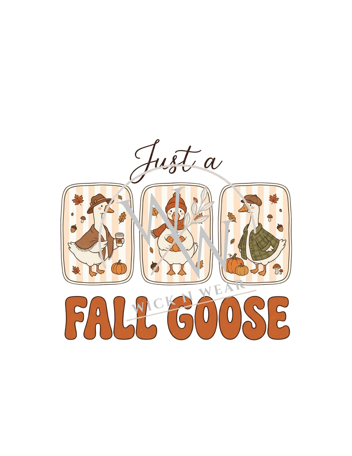 Just a fall goose