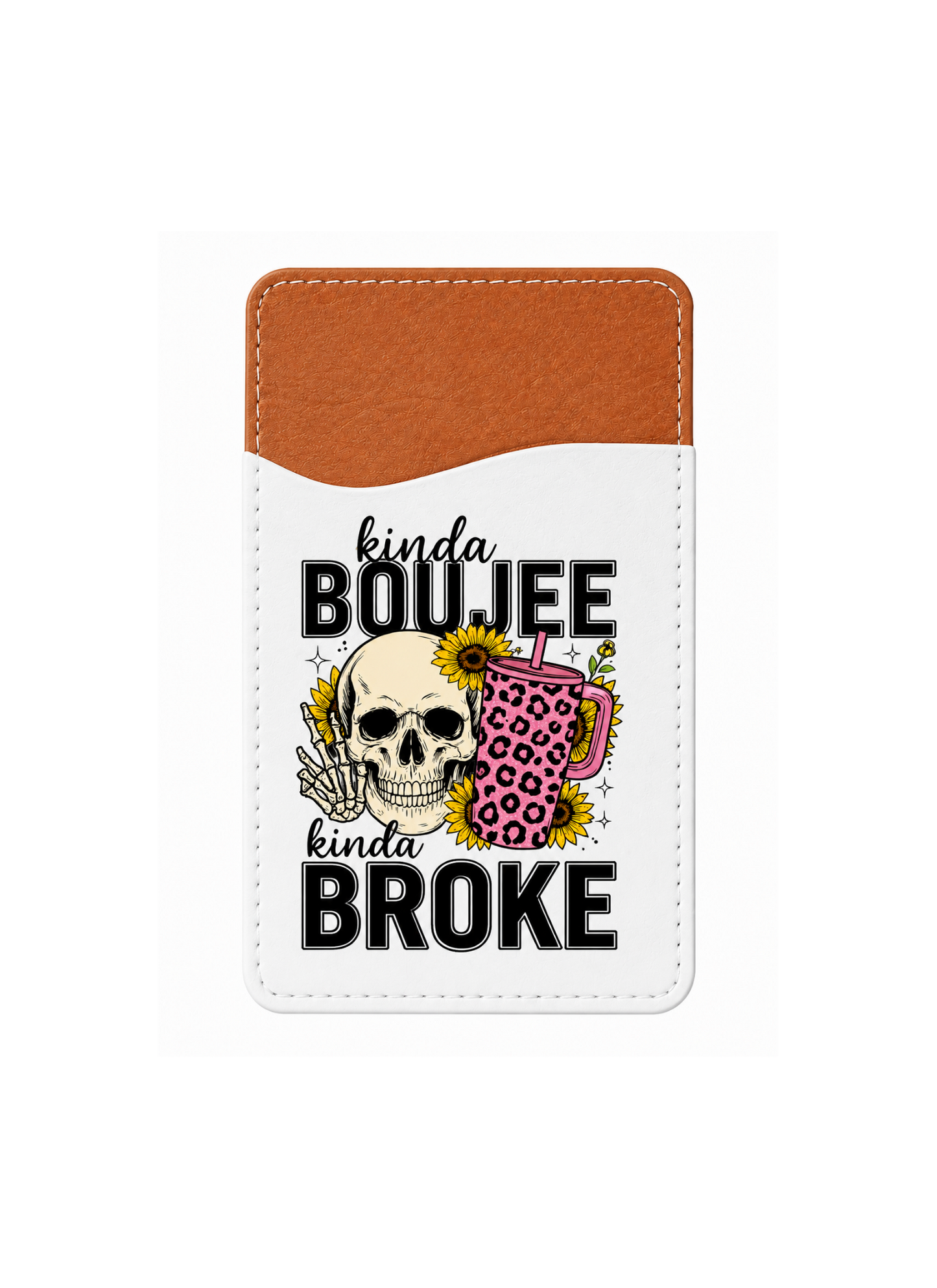 Kinda boujee kinda broke - CC phone holder