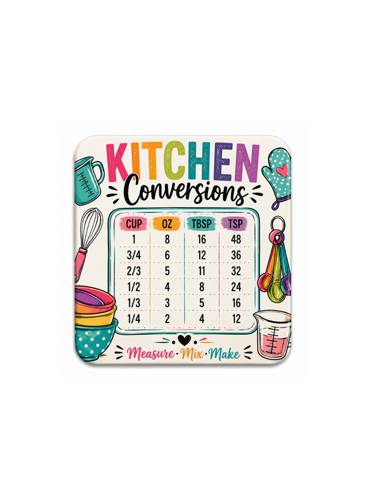 Kitchen Conversions - Fridge Magnet