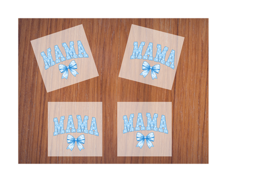 Mama - Blue Bow