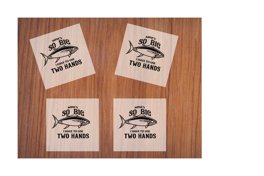 Mines so big I have to use two hands